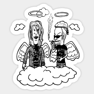 Rock Star in Heaven Sticker